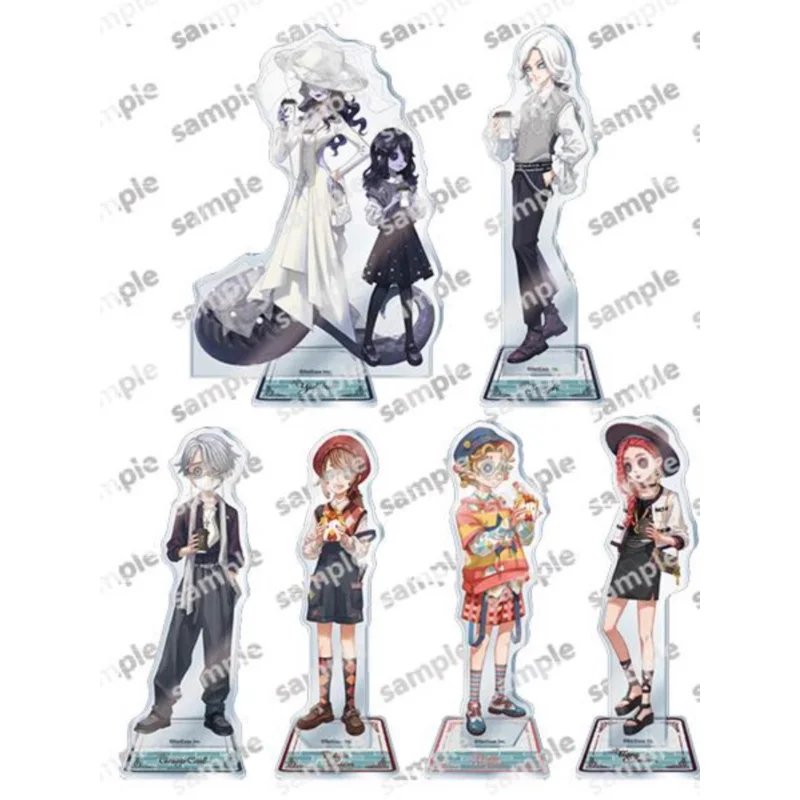 Game Identity V Acrylic Stand Doll Anime Embalmer Photographer Painter Priestess Figure Model Plate Cosplay Toy For Gift