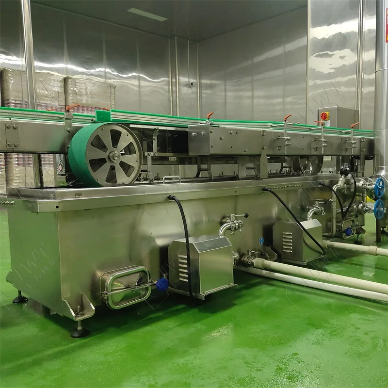 Linha de produção automática de carne enlatada Leadworld Linha de produção de carne cornuda enlatada
