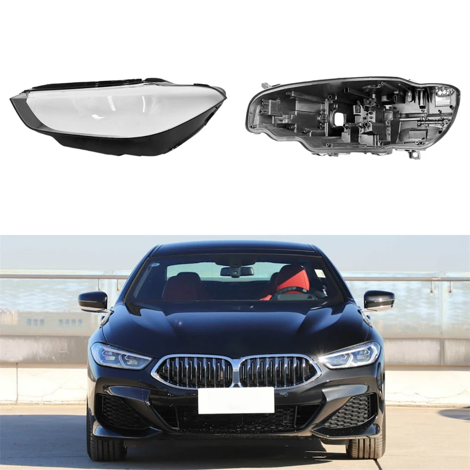 For BMW 8 Series G14 G15 G16 2018 2019 2020 2021 2022 Car Base Head Lamp Shell Headlamp Base Fixing Bracket Headlights Lamp Lens