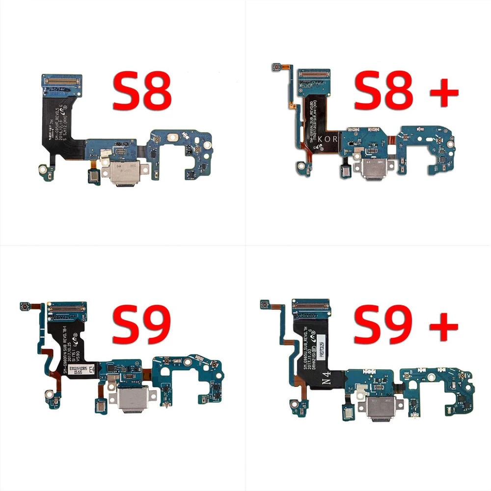 AiinAnt USB Quick Charging Dock Board Port Connector Charger Flex Cable For Samsung Galaxy S8 S9 Plus G950U G955U G960U G965U