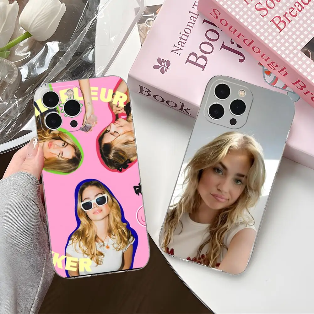 Roxy Dekker étui de téléphone portable pour iPhone 16 15 14 13 12 11 X XR XS 8 6 Pro Max Plus Mini impression couleur claire Smartphone de luxe