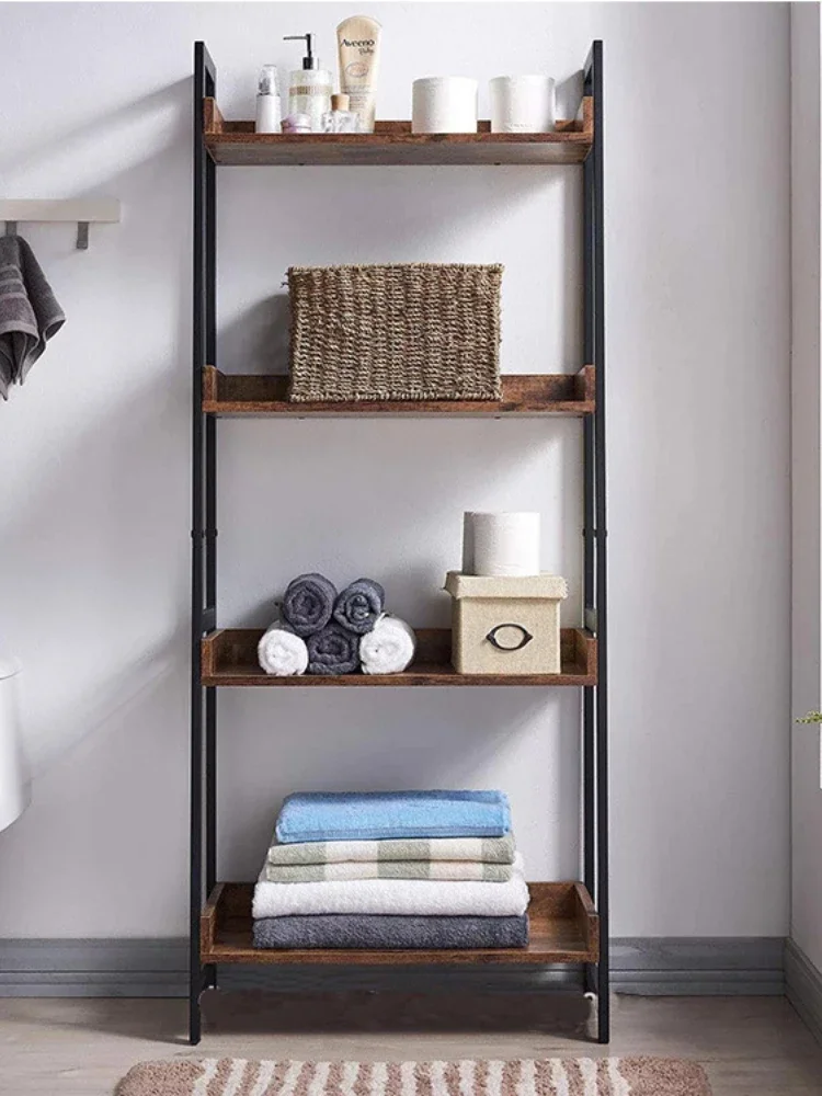 Simple Modern Four-Layer Living Room Shelf Pot Display Shelf Simple Bookshelf