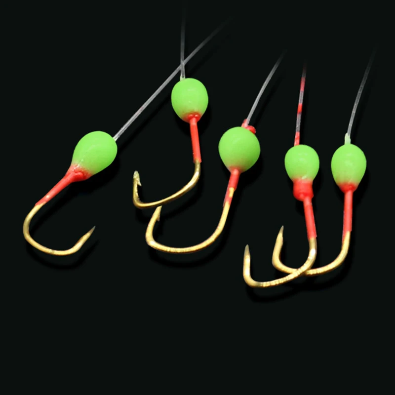 2 Pairs/Charge Weiß Bar Sieben Sterne Haken Kleine Fisch Haken Lange Cast High Carbon Stahl Vergoldung Prozess für Angeln Lieferungen – Detail 5