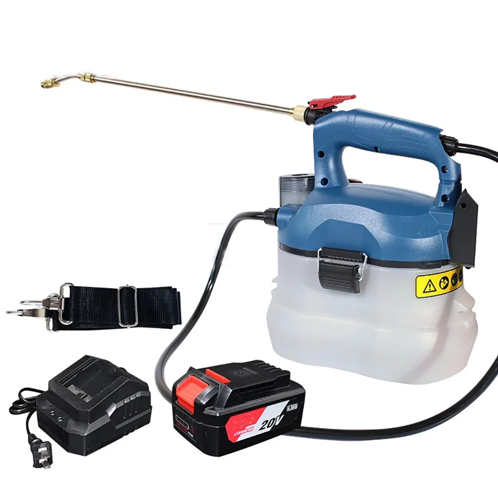 4L Household Lithium-Ion High-Voltage Electric Sprayer, Handheld Disinfection, Flower Watering Kettle