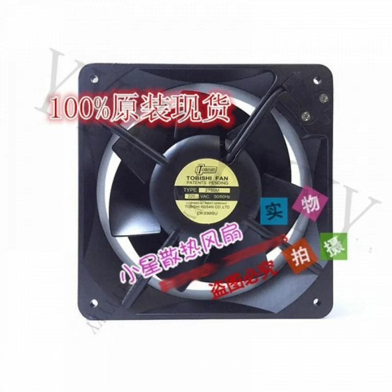 

Y+TOBISHI FAN TYPE 2750M AC220V 16055 16CM all-metal cooling fan