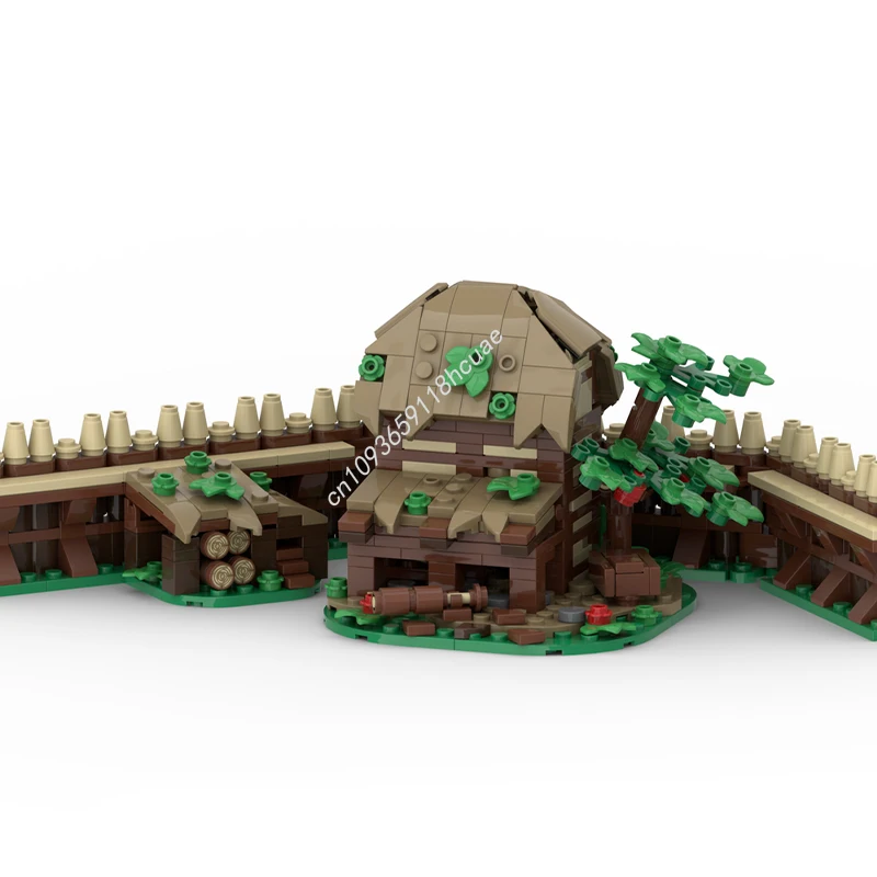 480pcs MOC Carpentry Modular Buildings Building Blocks Logical thinking up Space imagination up Solve the Christmas toy Gift