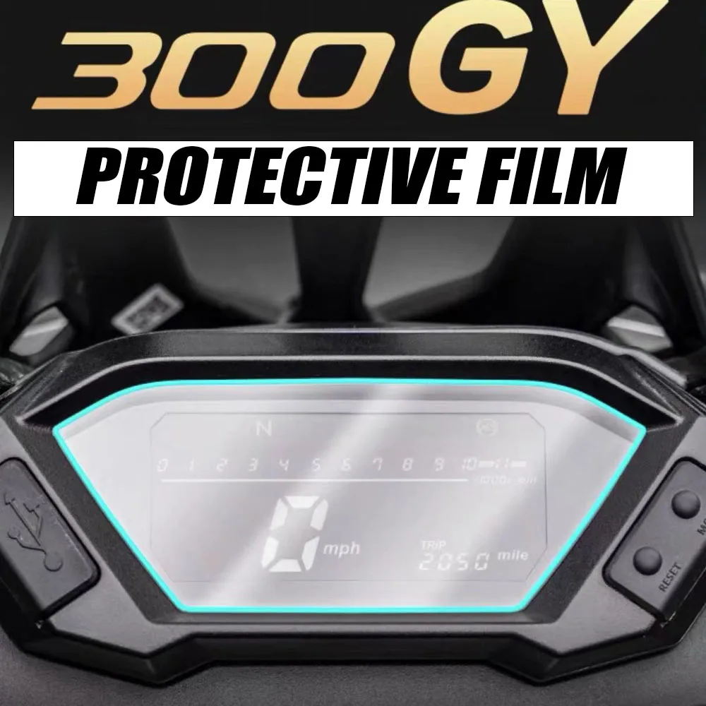 Motorcycle Instrument Film TPU Transparent Headlamp Protective Film For VOGE RALLY 300 300Rally 300GY GY300 300 GY