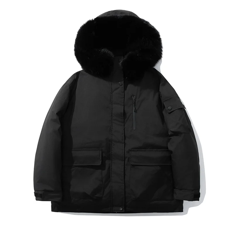 Parkas à capuche épais pour femmes, veste à manches longues, veste rembourrée, streetwear coréen, manteau Emo, vêtements des années 2000, hiver, nouveau, 2024