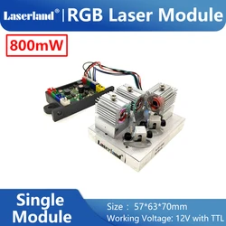 RGB Combined White Laser Module for KTV Club Stage Lighting in Escape Rooms Haunted House