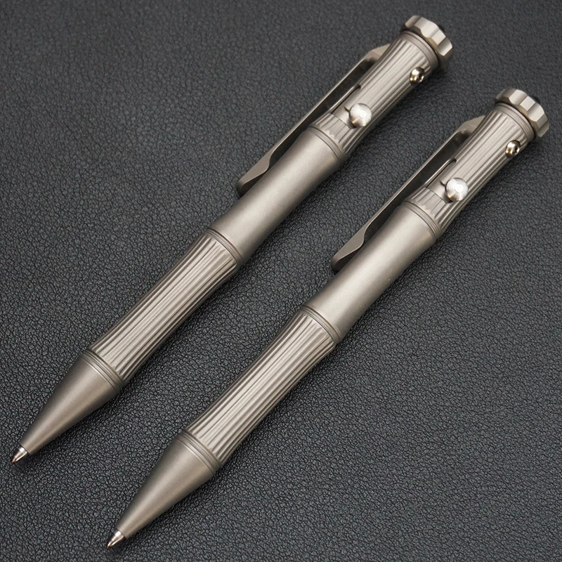 Titanium Alloy Rotating Gyro Pen: Multifunctional Decompression & Writing Two-In-One Business High-End Stationery Gift