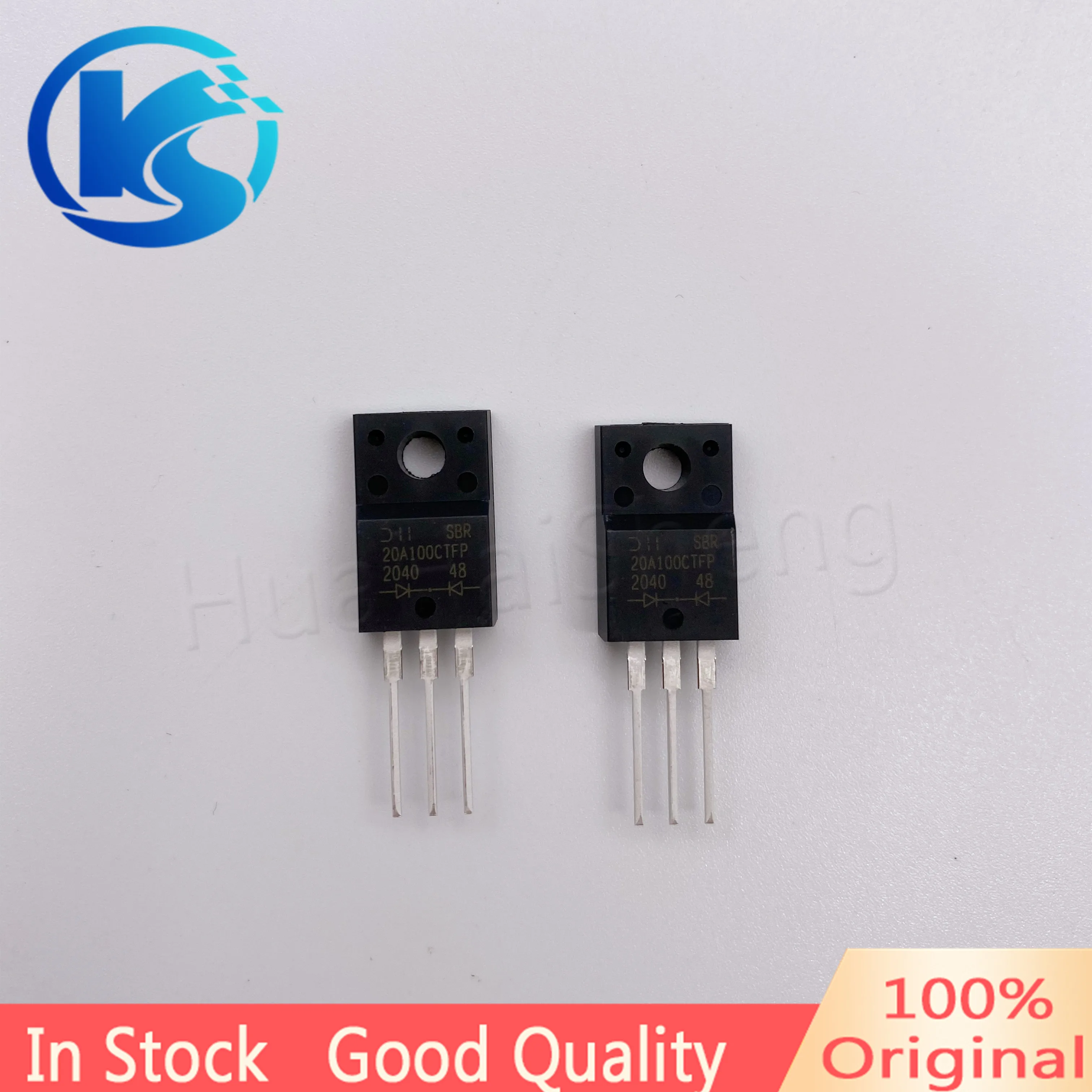 5pcs/Lot  SBR20A100CTFP  20A100CTFP  TO-220F Schottky Diodes And Rectifiers