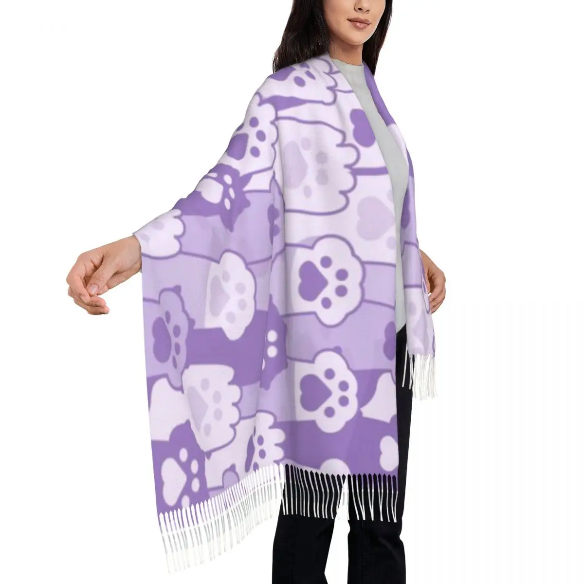 Purple Cat Paws Sha… - image