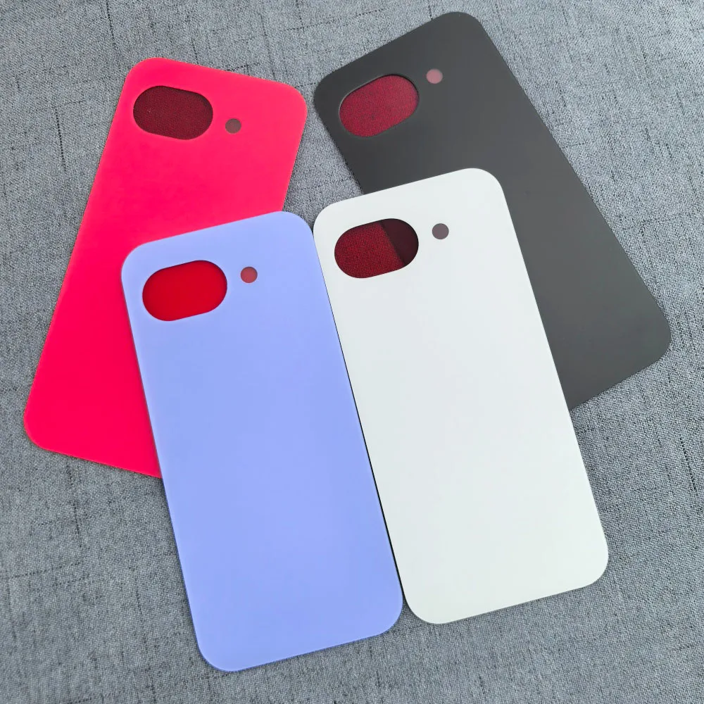 Battery Back Cover For Google Pixel 10A Glass Case Rear Door Housing Panel With Adhesive Sticker Replacement Repair Spare Parts