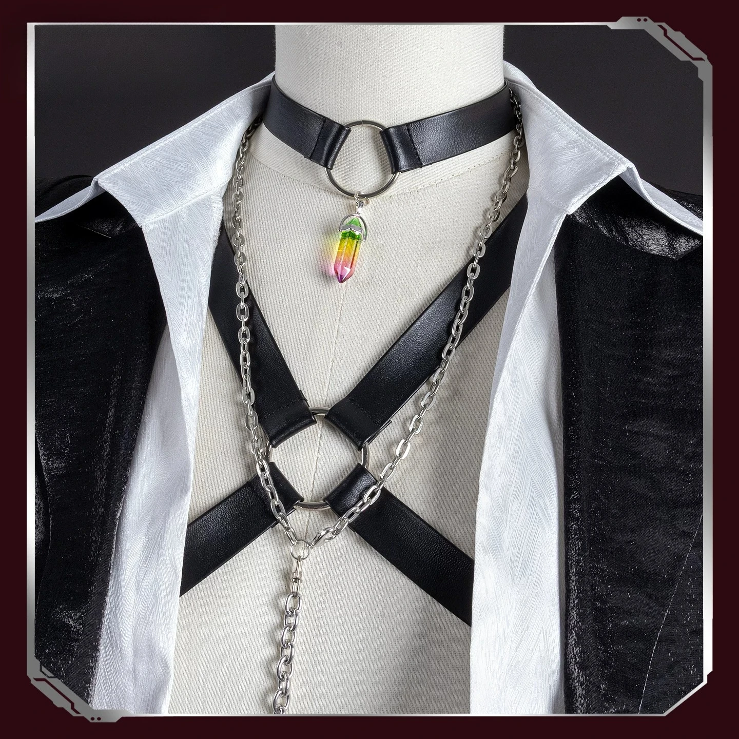 Nu: Carnival Cosplay Outfit, Carnival Restrained Eiden Full Set, Anime Game Character Costume