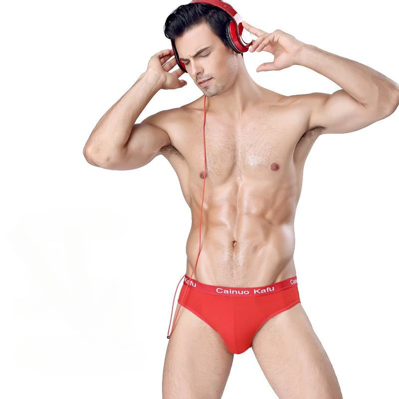 Bragas para hombre, ropa interior triangular Sexy, calzoncillos transpirables de seda de leche de Color sólido, calzoncillos elásticos de cintura media de gran tamaño 7XL