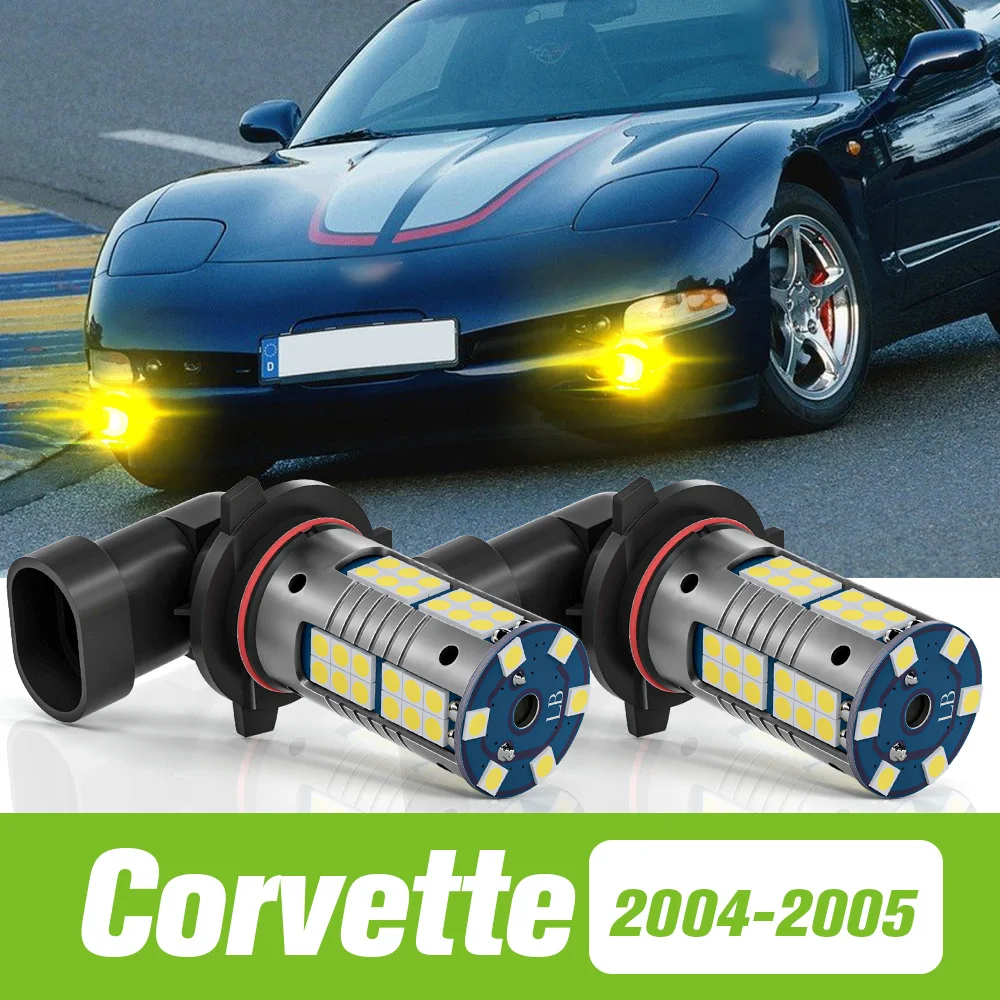 

2pcs For Chevrolet Corvette LED Fog Light 2004 2005 Accessories