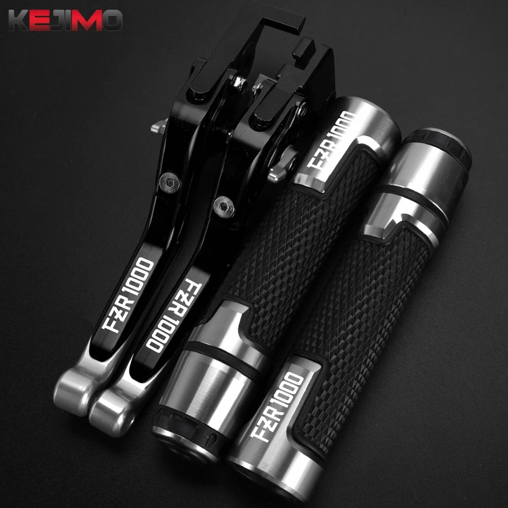 

For YAMAHA FZR1000GENESIS FZR1000 FZR 1000 Motorcycle Accessory Adjustable Brake Clutch Lever 7/8"22MM Hand Grips Handlebar Ends