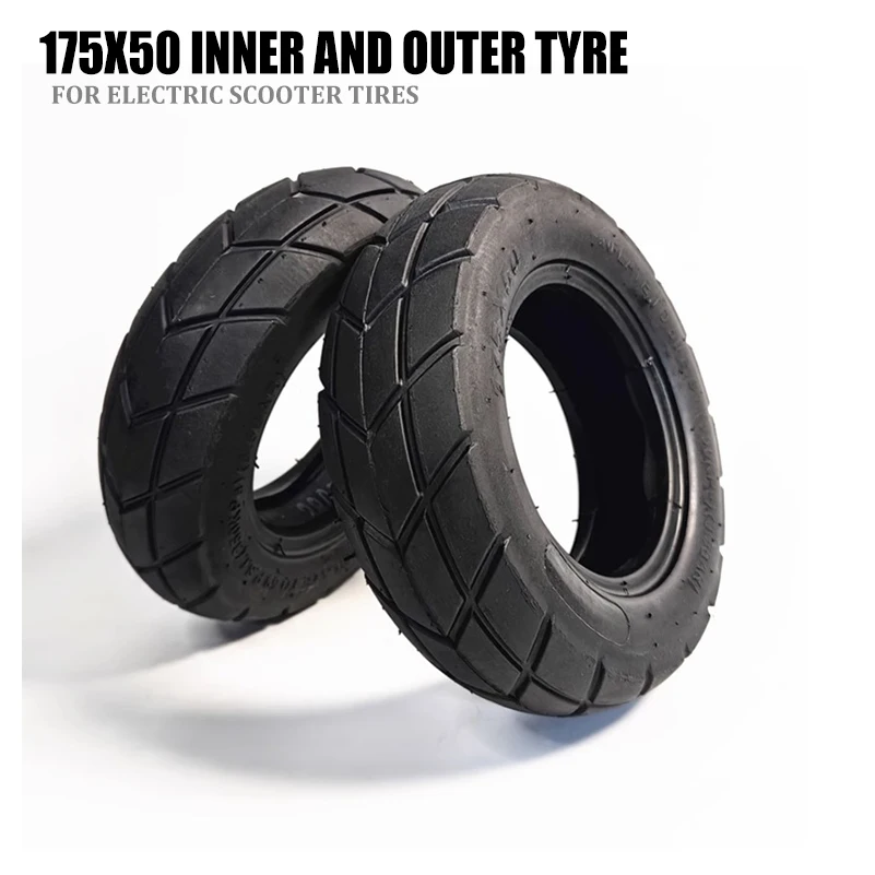 7 Inch Electric Scooter Tyre 7x2 Inner Tube&outer Tire 175x50 Wheelchair Stroller  Rubber Anti-slip And Wear-resistant s