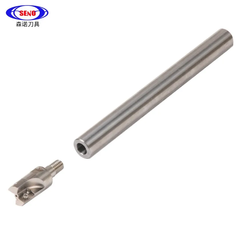 Imagem -05 - Mft 08 10 12 14 15 16 19 20 25 100l 150l 200l Anti Choque Carboneto de Fresagem Cnc Haste de Aço Barra Chata Mft m6 m8 M10 Enfiando a Cabeça