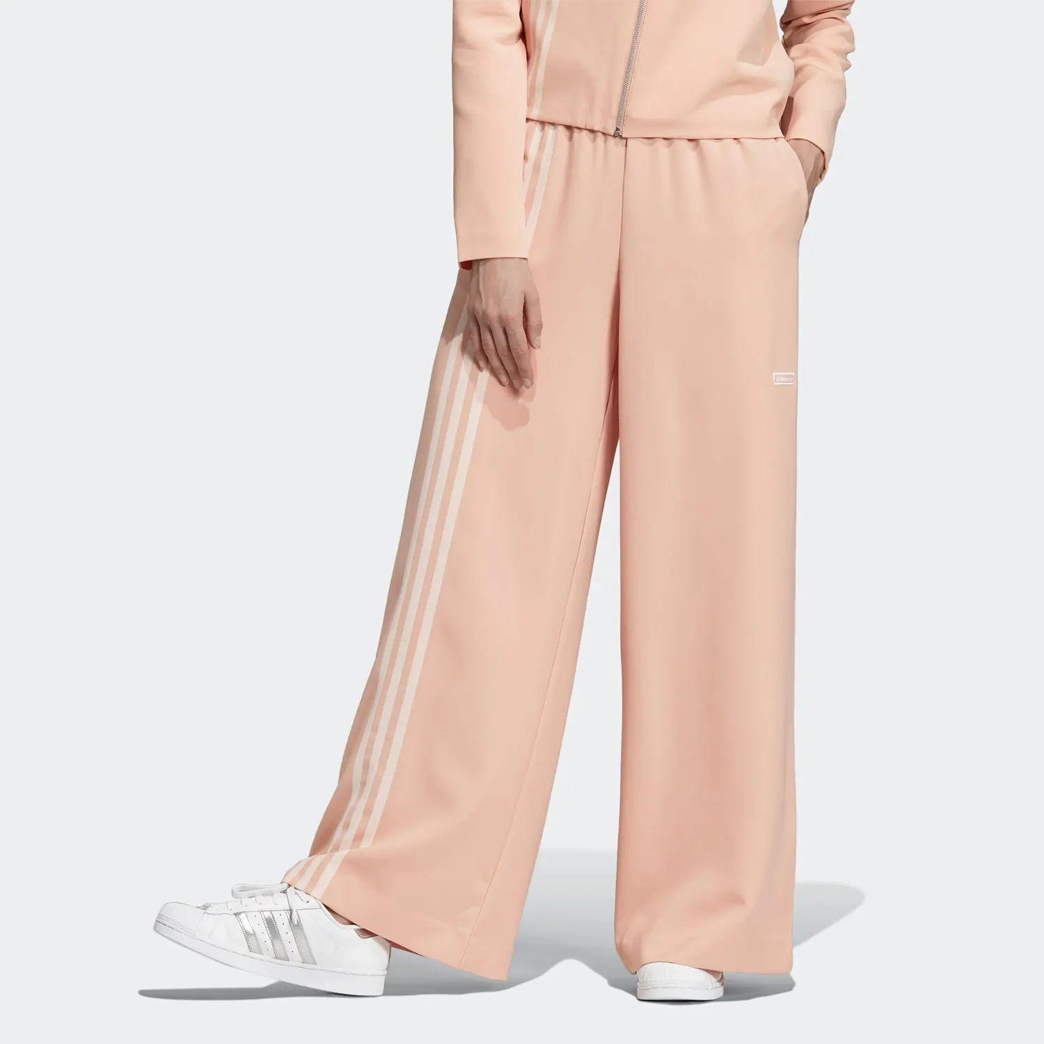 

Оригинальные трикотажные брюки Adidas Clover, спортивные, повседневные, модные, женские, EC0926