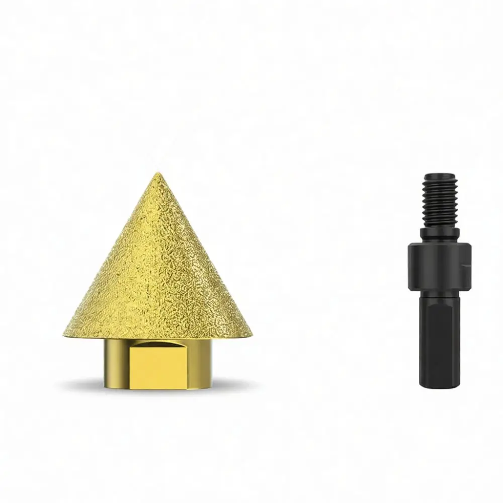 Diamond Grinding Bit For Tile Marble Granite Chamfering Drilling Hole Expander Milling Cutter Dry Use Angle Grinder Tool