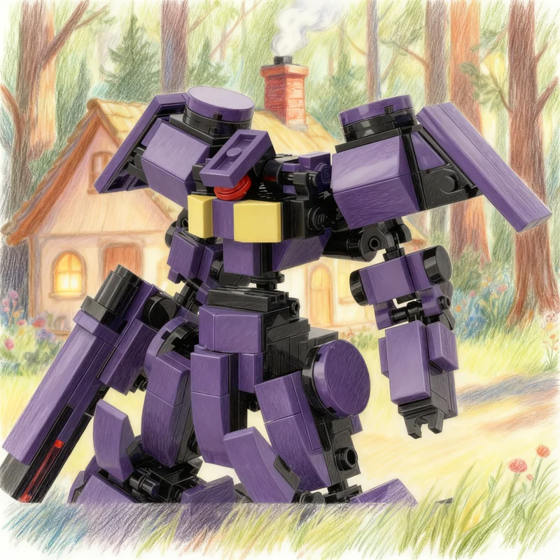 297pcs MOC Mecha Robot Steel P - огляд і ціна Art Craft Robot