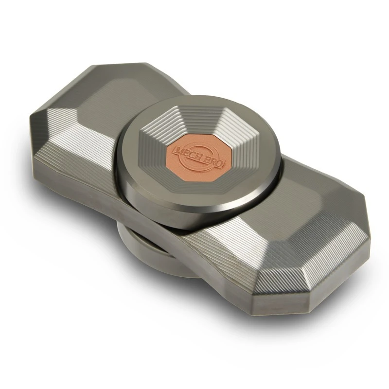 سبينر تململ معدني مزدوج الصفحة من المعدن EDC ذو تسعة أيدي مع سرعة هجوم ذات ملمس يدوي لعبة تخفيف الضغط على سطح المكتب #4