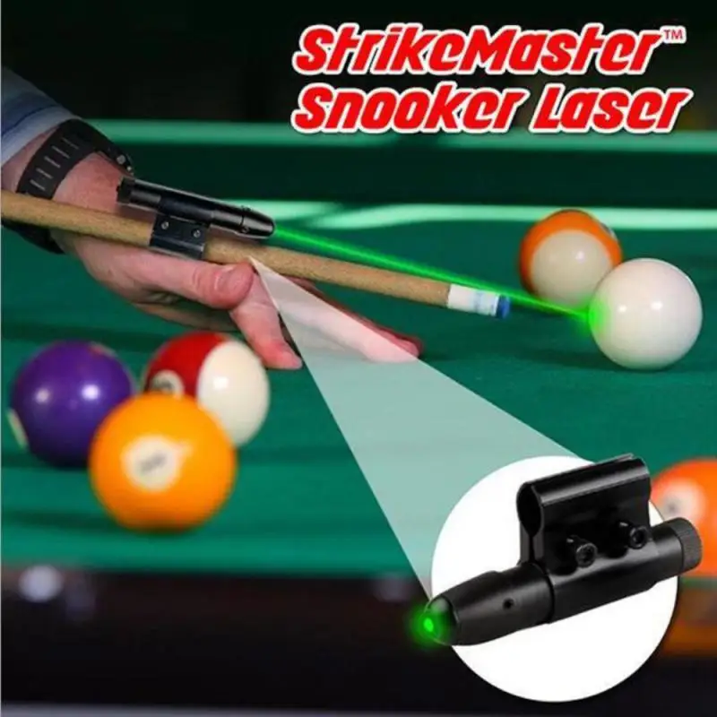 New Pool Snooker Cue Lase-r Sight Billiard Auxiliary Sights Professional Practical Aiming Device Training Ancillary