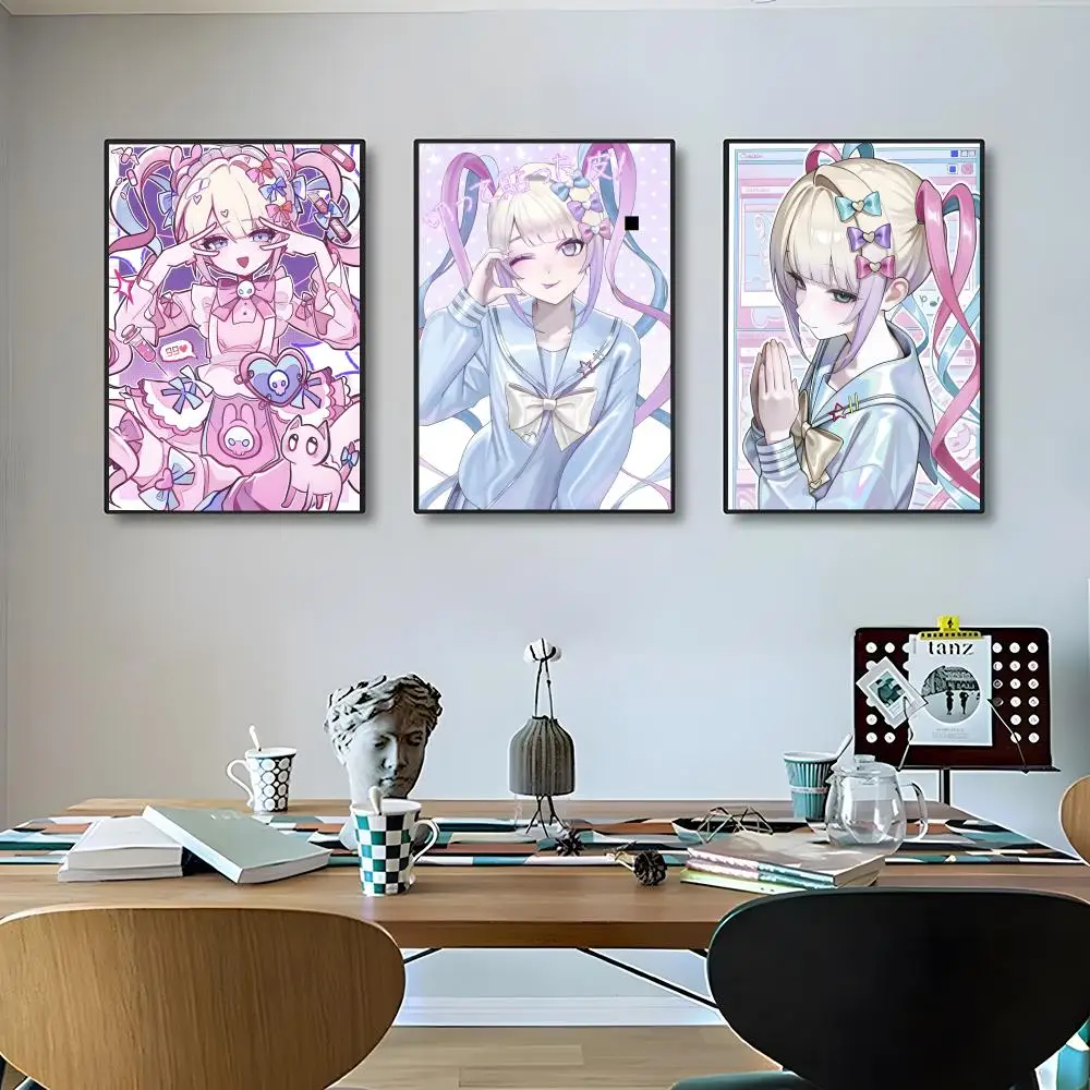 anime Needy Streamer Overload Poster Classic poster and wall art prints are suitable for living rooms, bedrooms, bars