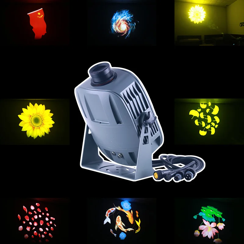 

Advertising Lights 200W Logo Projector Outdoor Waterproof Ip66 Pattern Led Gobo Image Logo Projector Light For Festival Adv