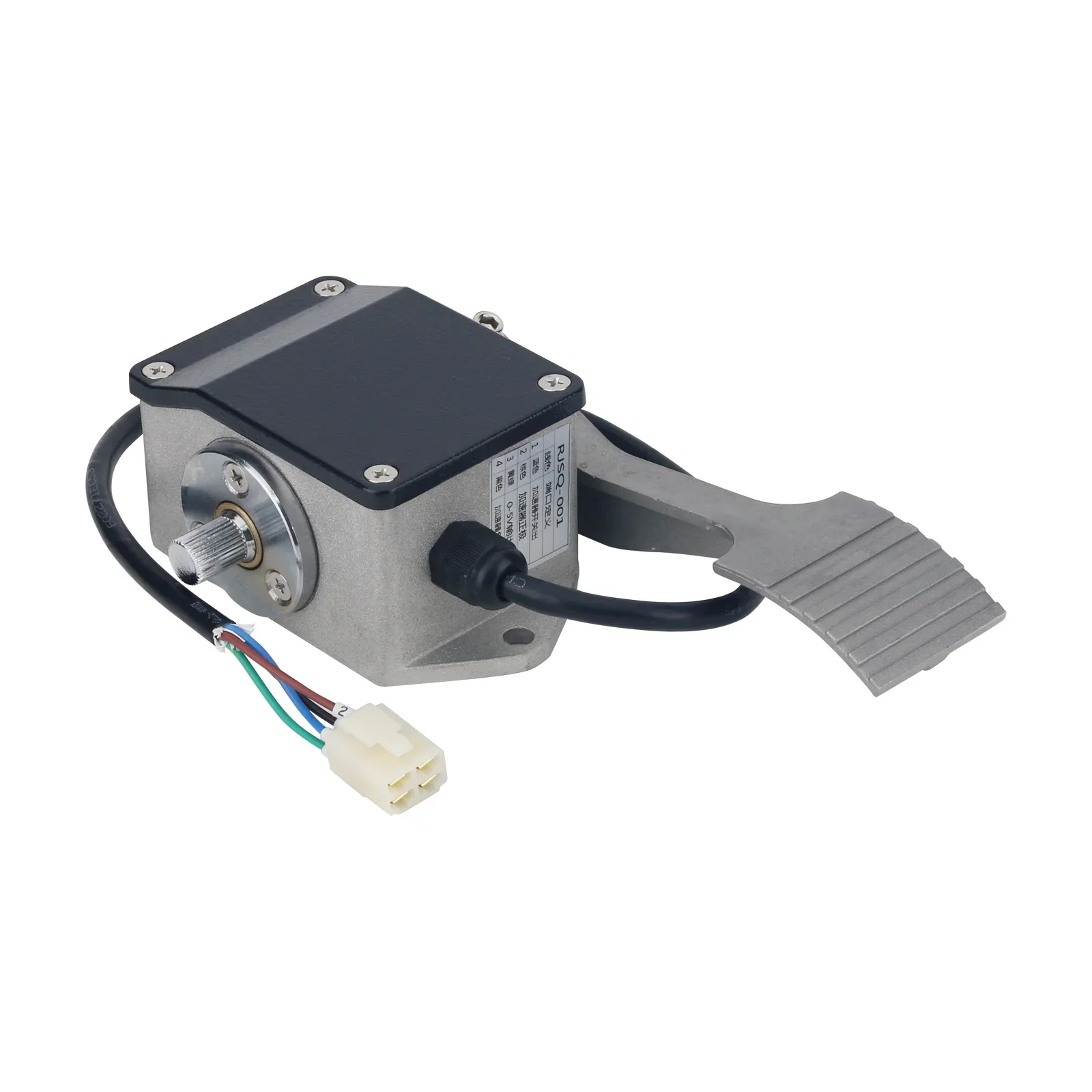 RJSQ-001 Electronic Throttle Pedal Electric Forklift Sightseeing Patrol Car Hall-Type Accelerator 0-5V Accessory Product