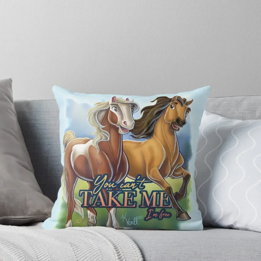 

Spirit - You Can't Take Me Throw Pillow Pillowcases covers for pillows pillow