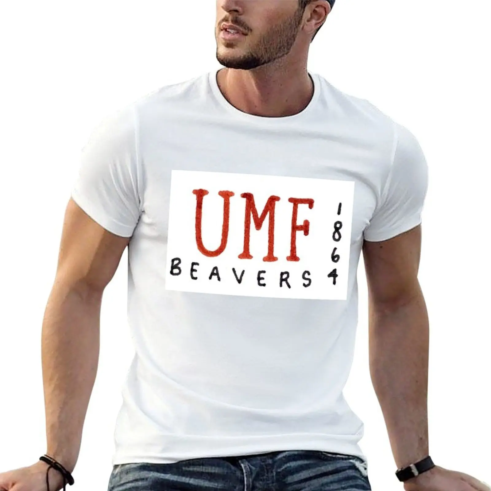 

UMaine Farmington T-Shirt man t shirts graphic anime t shirts oversize T-Shirt