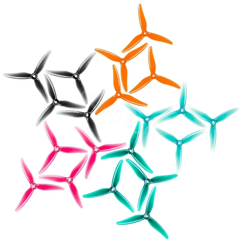 24PCS 51466 V2 FPV Propeller 5 Zoll 3 Klinge Propeller Drohnen Propeller Für FPV RC Racing Drone A