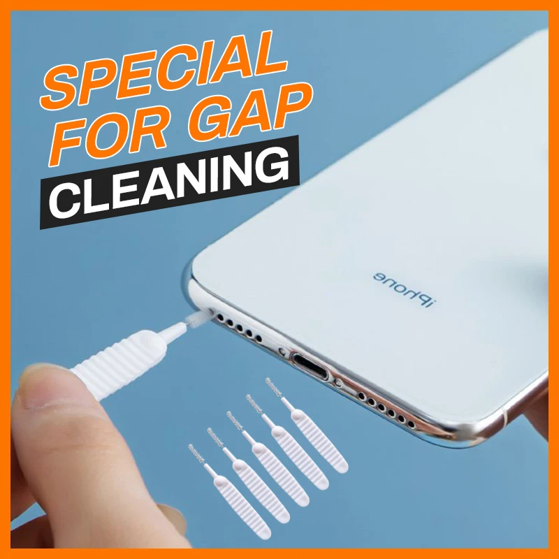 Bathroom Shower Head Cleaning Brush White Small Brush Pore Gap Clean Anti-clogging Nylon For Kitchen Toilet Phone Hole