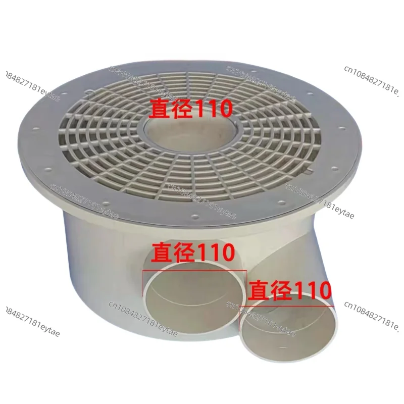 

Система дренажа дна для наружных пластиковых прудов для разведения рыбы и креветок, для использования в помещениях и на открытом воздухе