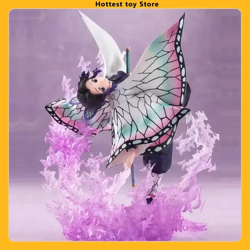 

20cm Demon Slayer Kochou Shinobu Anime Action Figure Pvc Model Butterfly Dance Gk Aniplex Collectible Cute Doll Toy Gifts