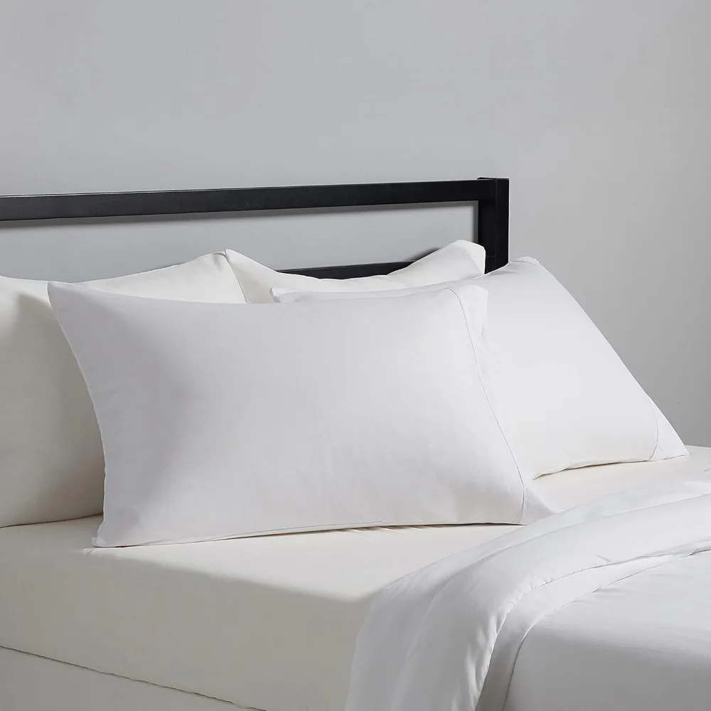 

Two-piece pillowcase set, 30 inches long x 20 inches wide - Lightweight, ultra-soft, easy-care microfiber pillowcases.