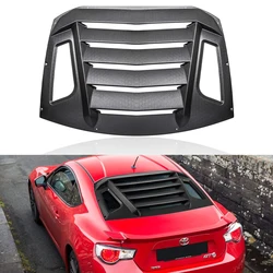 TML Rear Window Louver for 2013-2020 Subaru BRZ 2013-2016 Scion FR-S 2017-2020 Toyota GT86 ABS Window Sunshade Cover Matte Black