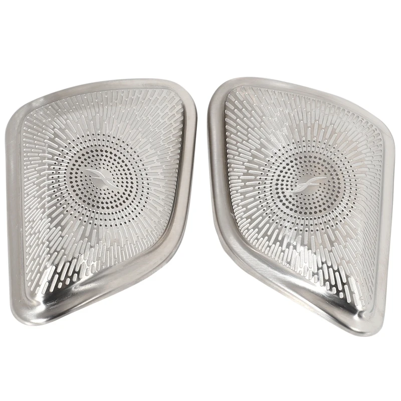 Car Aluminum Alloy Speaker Tweeters Cover Trim Accessories For Mercedes-Benz GLE GLS Class W167 X167 2020