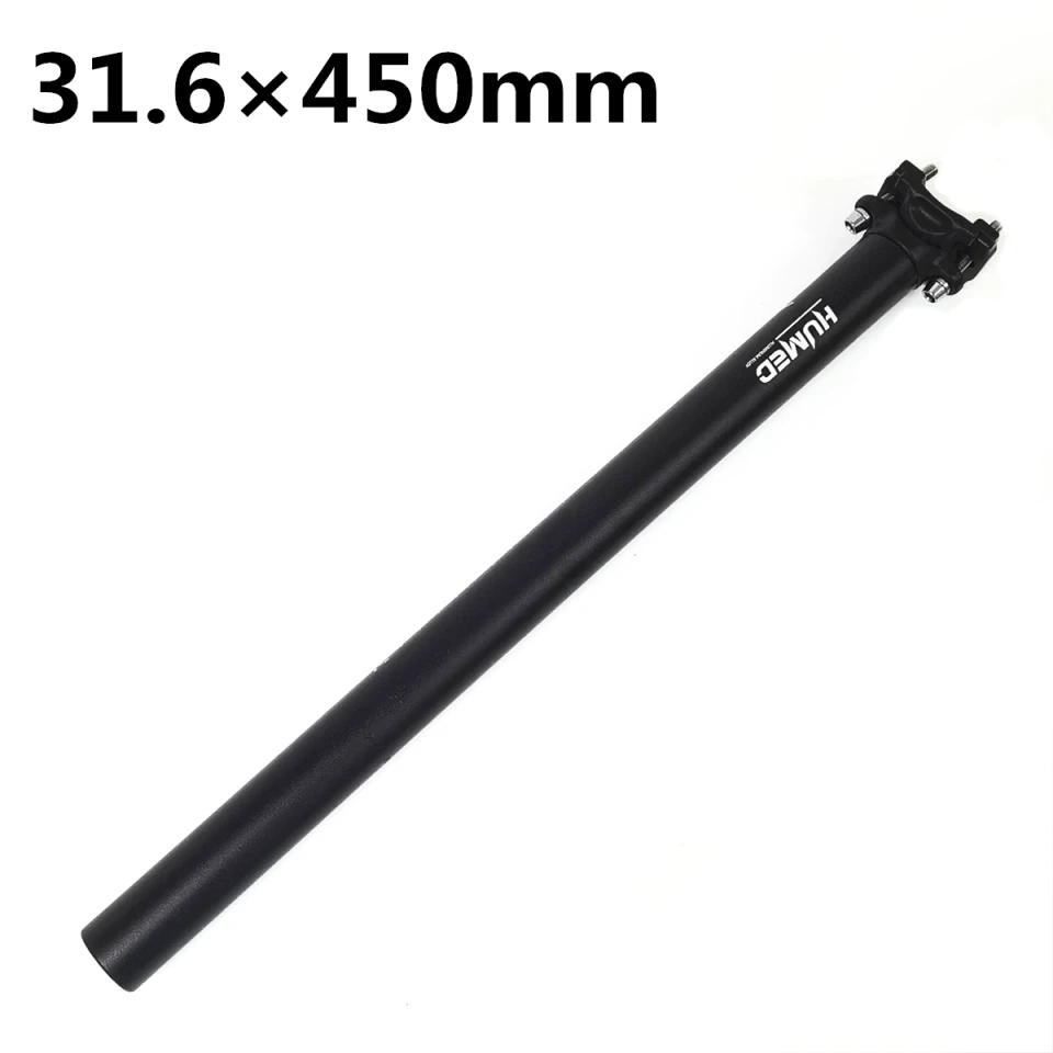 Fahrradsattelstütze 27,2/30,9/31,6mm Schwarz, 450mm Länge MTB Rennrad Sattelrohr Ersatzteile – Detail 9