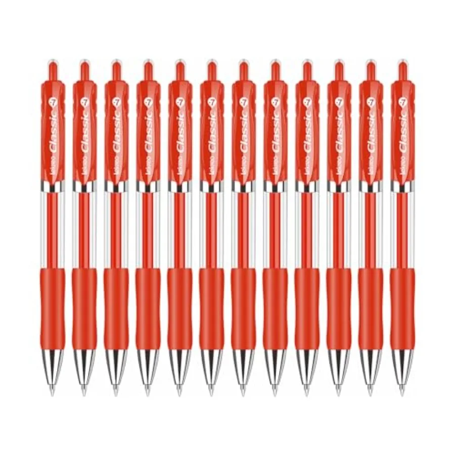 

Classic Retractable Gel Roller Pens, 0.7mm Fine Point, Ink