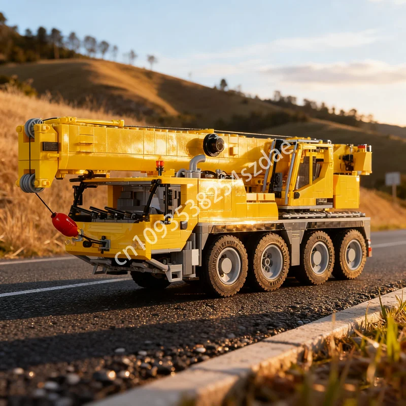 2684 قطعة MOC Liebherr LTM 4 2 النموذج الفني ألعاب مكعبات البناء العمارة لتقوم بها بنفسك فكرة إبداعية هدية الكريسماس التعليم الطوب #1