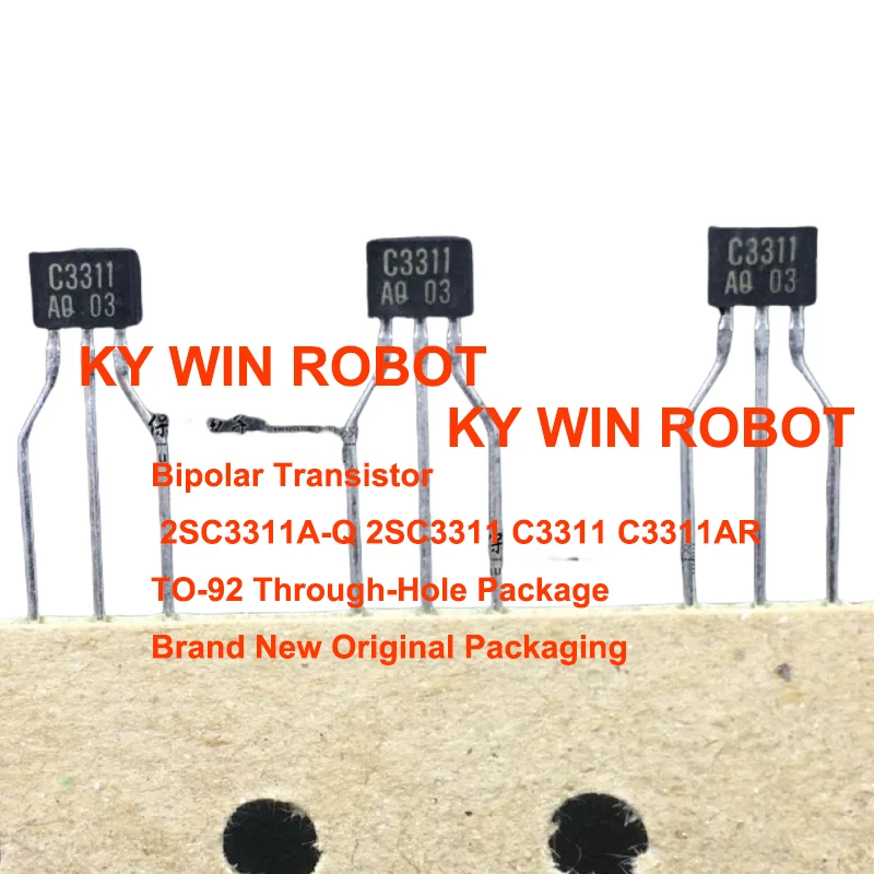 2PCS/LOTS 1005 Transistor 2SC3311A-Q 2SC3311 C3311 C3311AR TO-92 Through-Hole Brand New Original Packaging IC Electronic compone