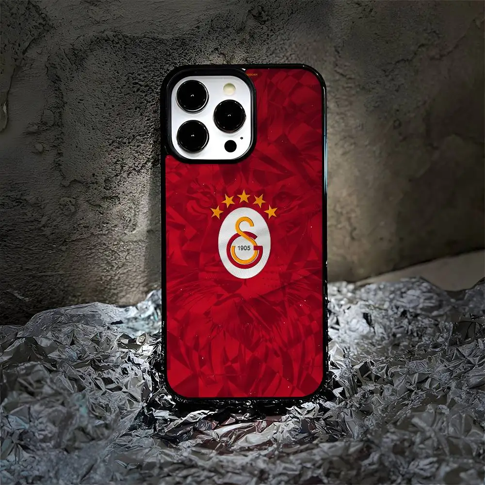 حافظة هاتف رائعة G-Galatasaray-Club لهاتف آيفون 16 15 14 13 12 11 Pro Max Plus غطاء شحن لاسلكي مغناطيسي صغير Magsafe