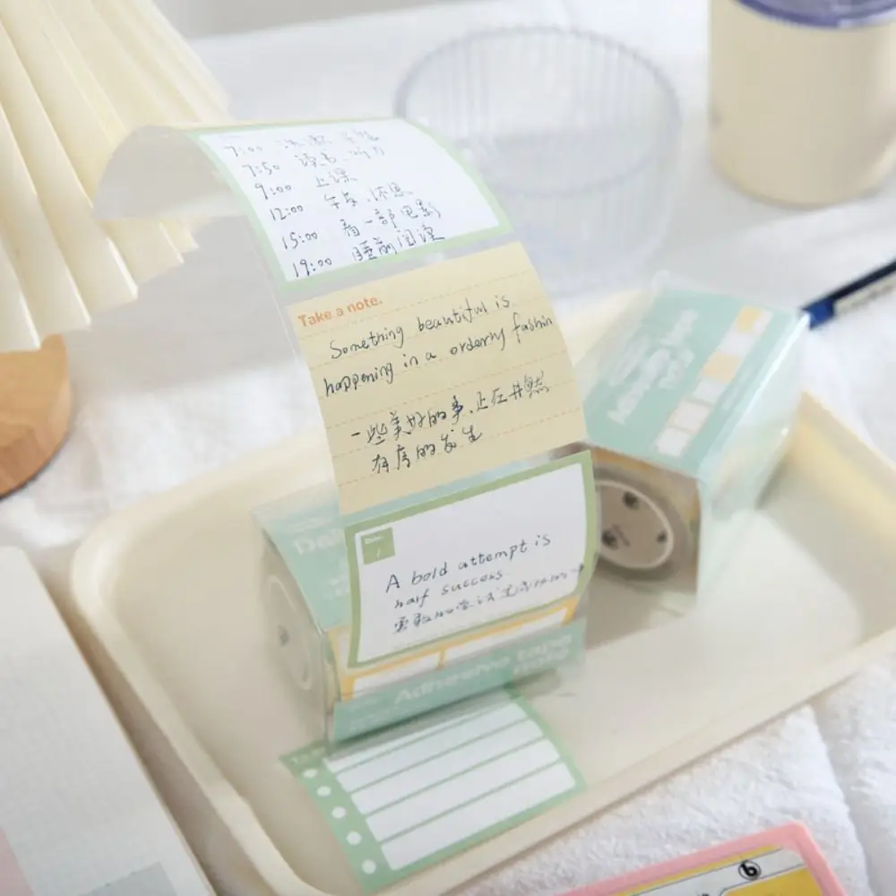 Pull-Out Roll Keypoints marcador, Memo Pad, DIY Sticker Papelaria, etiqueta de programação