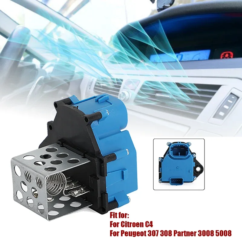 

Radiator Fan Cooling Resistor 1308CP for Peugeot 307 308 Partner 3008 5008