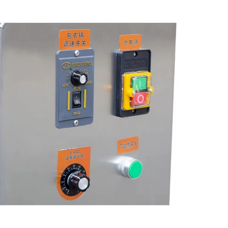 Machine à enrober le sucre en acier inoxydable commercial 2026 pour bonbons, chocolat, noix, comprimés, graines, enrobage de bonbons