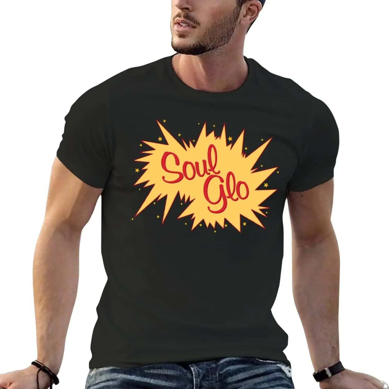 Soul Glo For Fans T-Shirt sweat basketball graphic tees heavyweights workout shirts for men