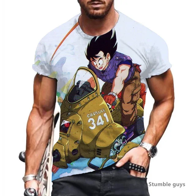 2026 Sommer Herren Dragon Ball Super Saiyan Vegeta T-Shirt Goku Kakarot 2026